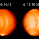The structure was observed over several days, from December 8-11, 2015. Despite the high winds, the anomaly remained stationary. (Image: JAXA/Taguchi et. al., 2017)